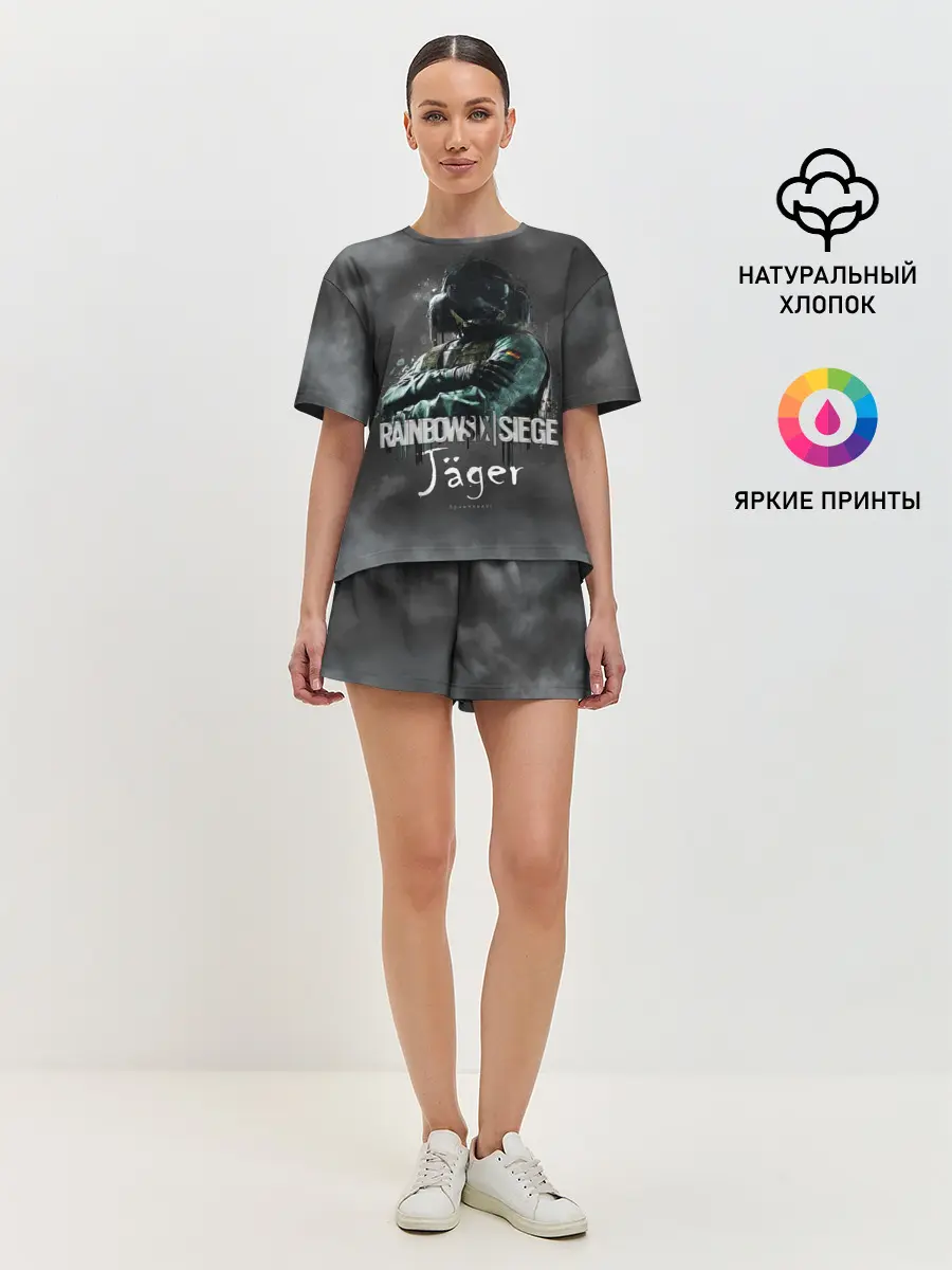 Женская пижама с шортами / Jager : Rainbow Six