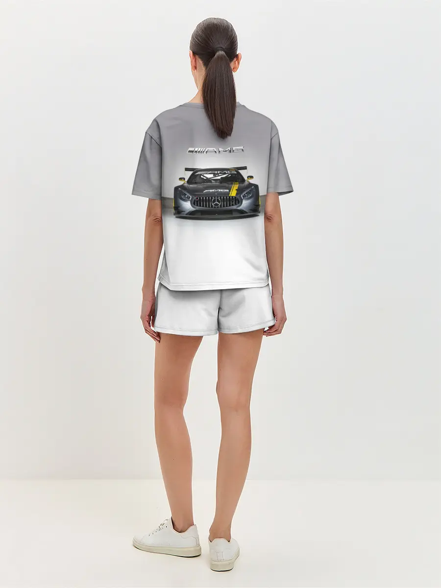 Женская пижама с шортами / AMG Motorsport