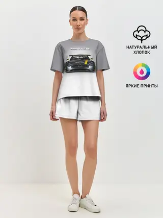 Женская пижама с шортами / AMG Motorsport