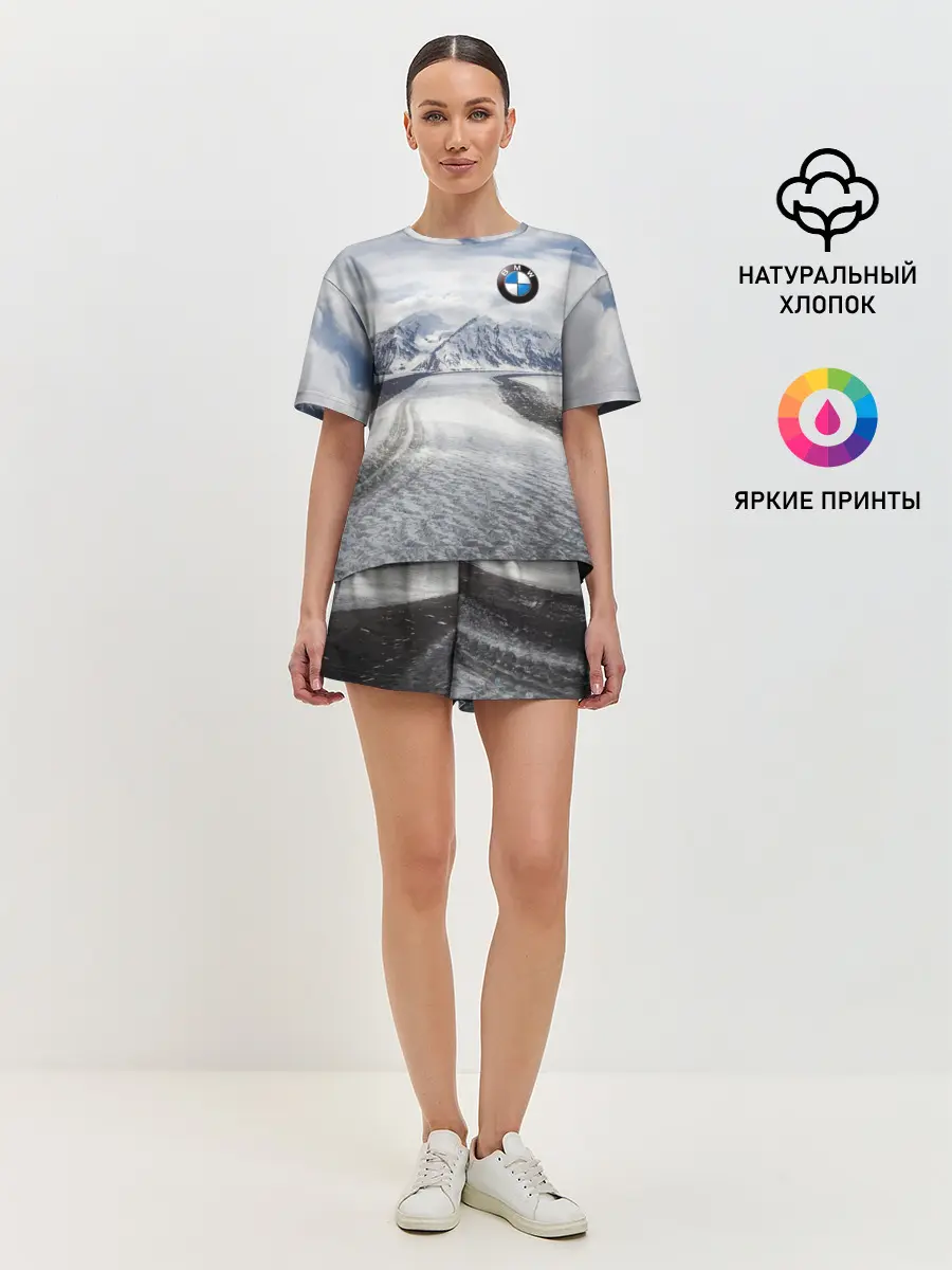 Женская пижама с шортами / BMW