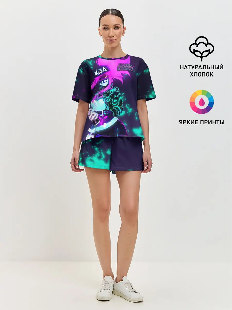 Женская пижама с шортами / League of Legends