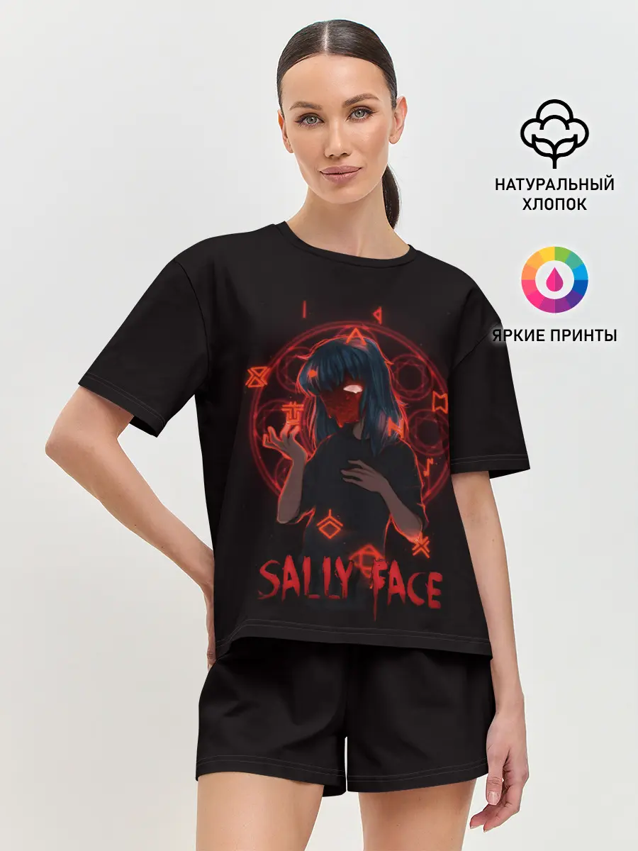 Женская пижама с шортами / Sally Face