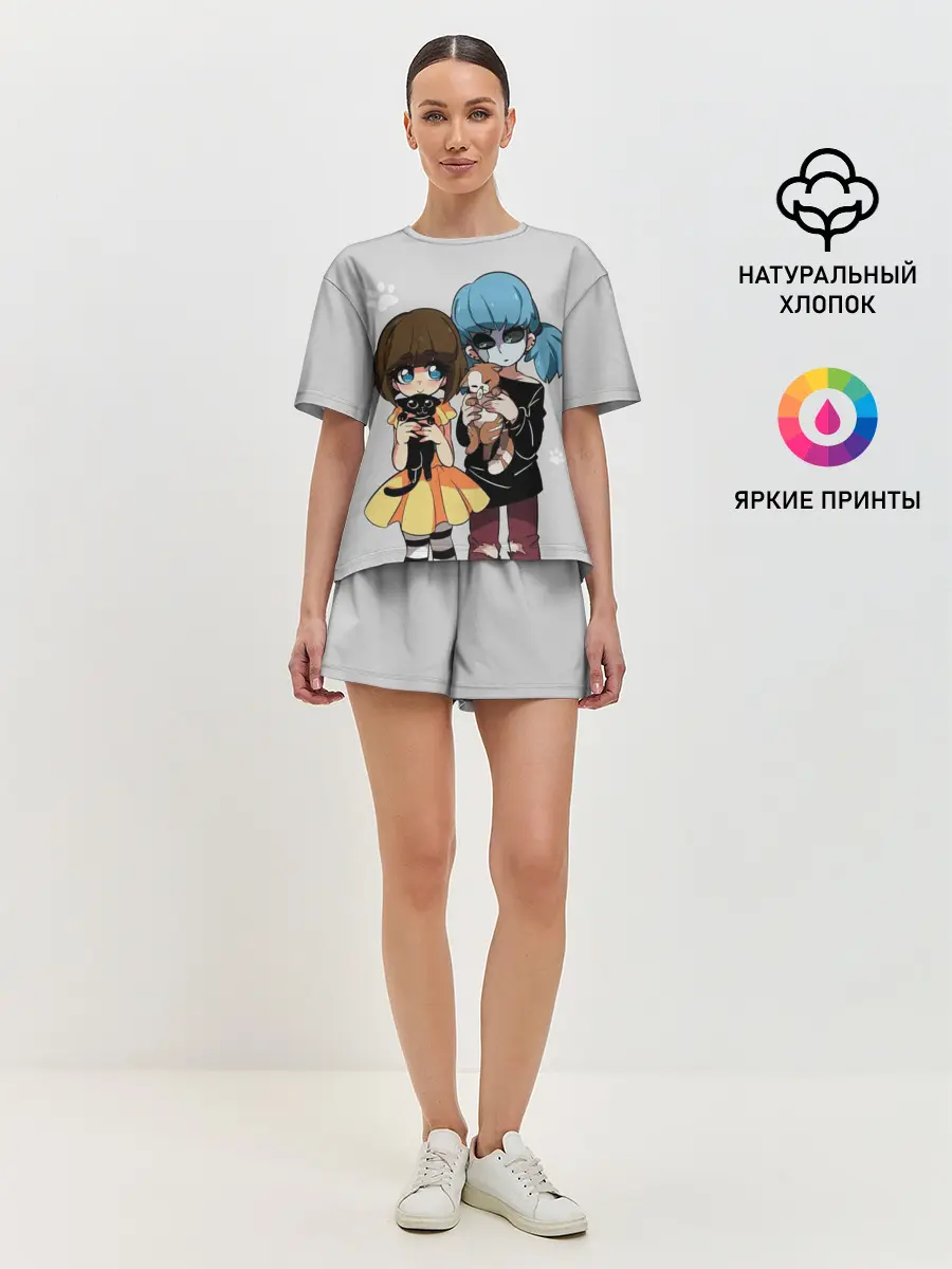 Женская пижама с шортами / Sally Face