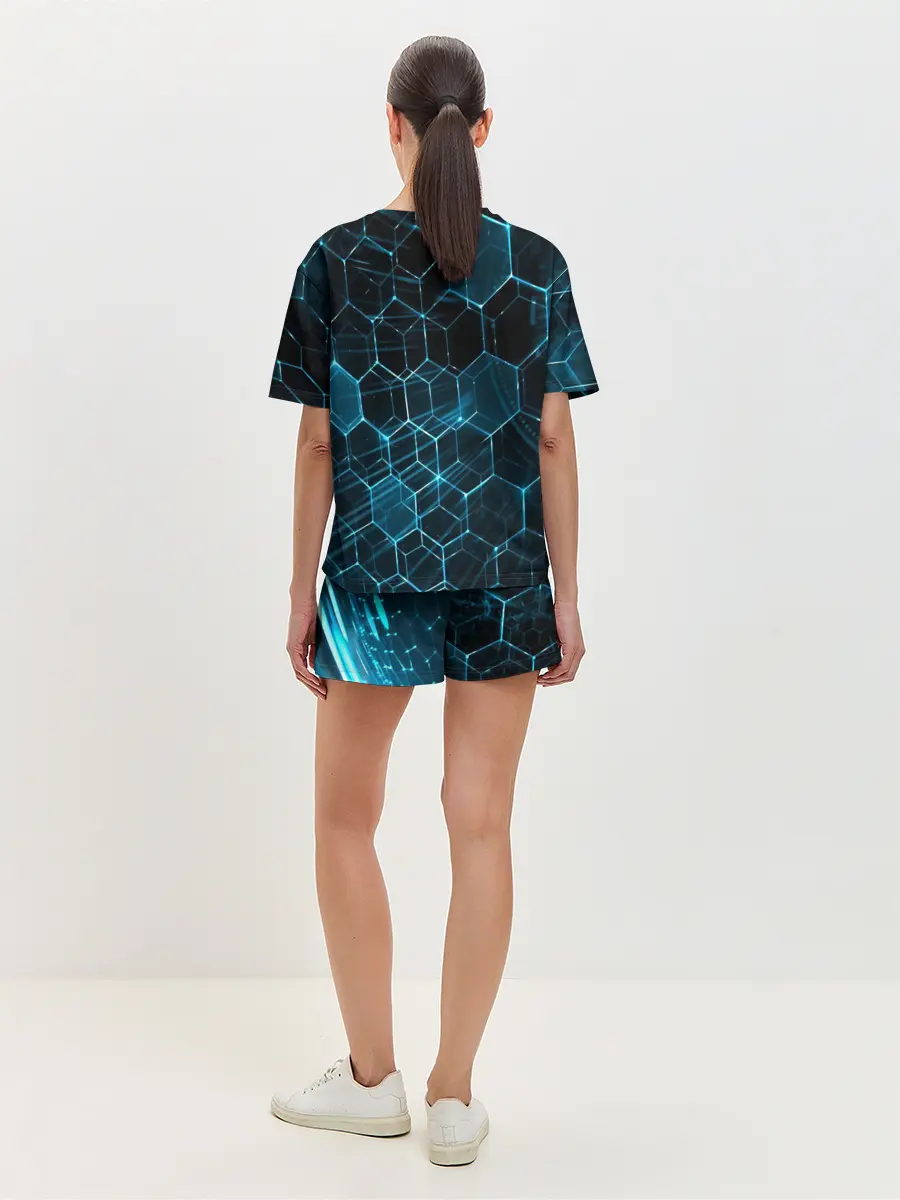 Женская пижама с шортами / Броня