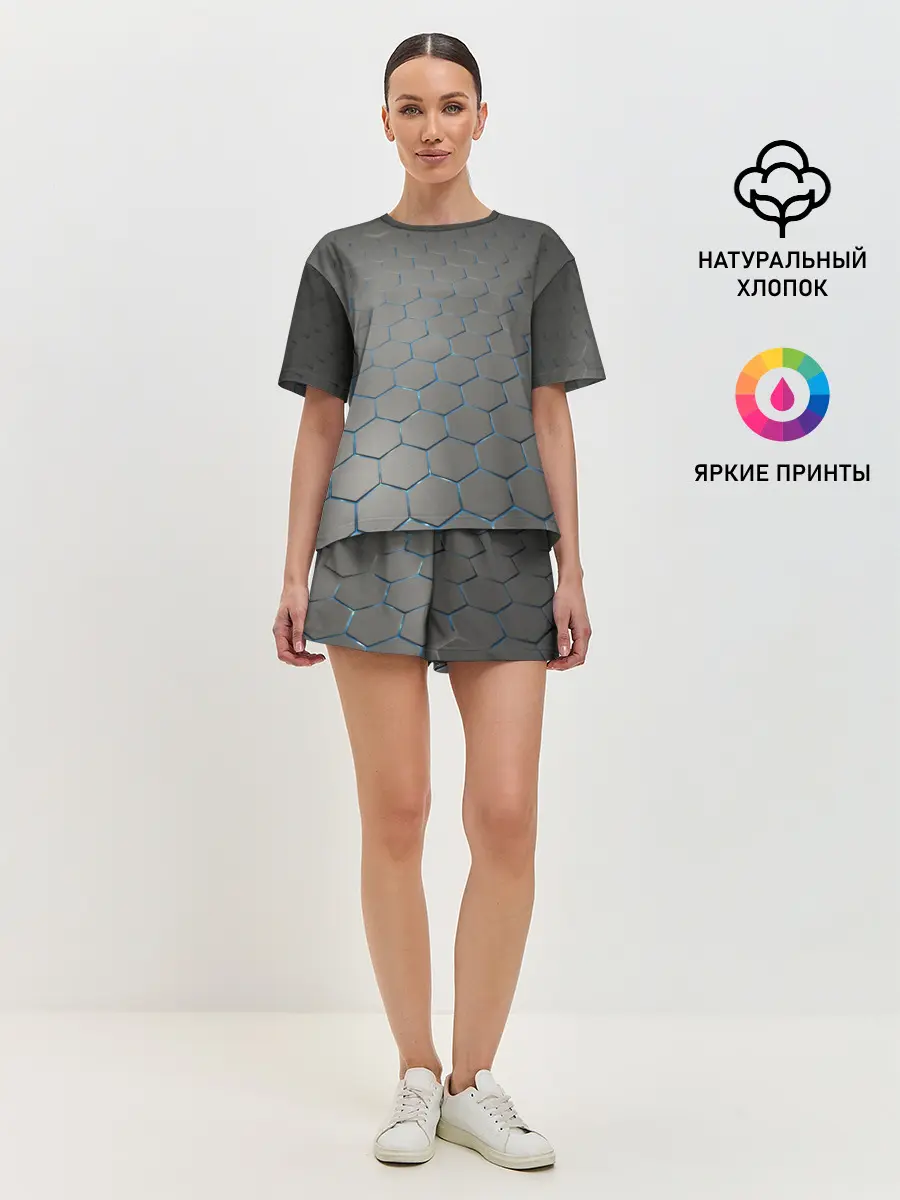 Женская пижама с шортами / СТАЛЬНЫЕ ГРАНИ