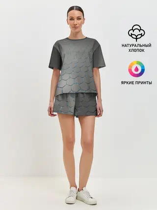 Женская пижама с шортами / СТАЛЬНЫЕ ГРАНИ