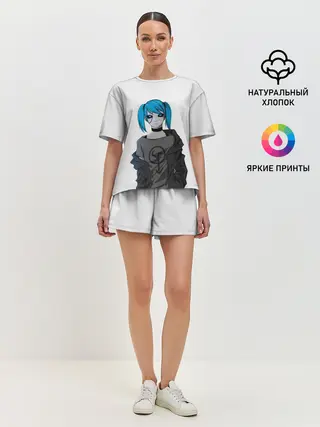 Женская пижама с шортами / Салии Фейс