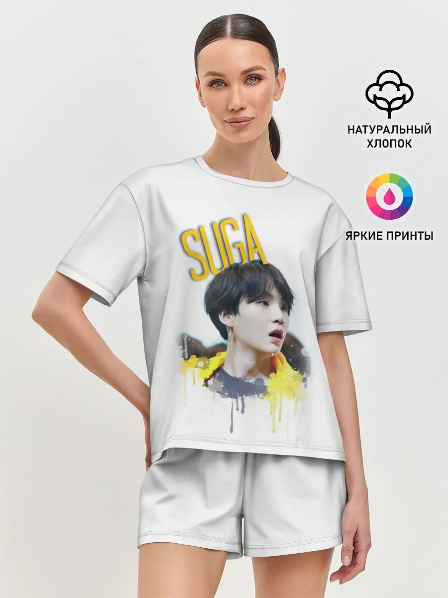 Женская пижама с шортами / BTS