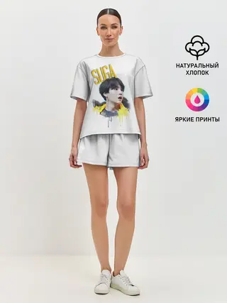 Женская пижама с шортами / BTS