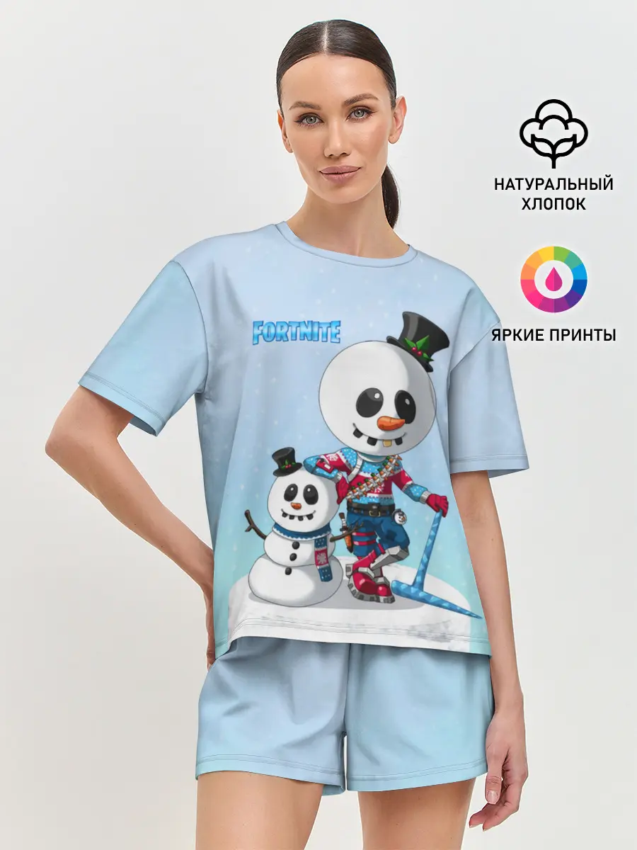 Женская пижама с шортами / FORTNITE