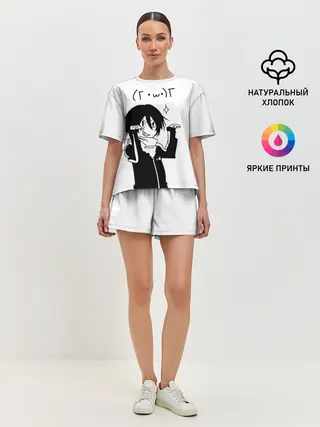 Женская пижама с шортами / KAWAII YATO