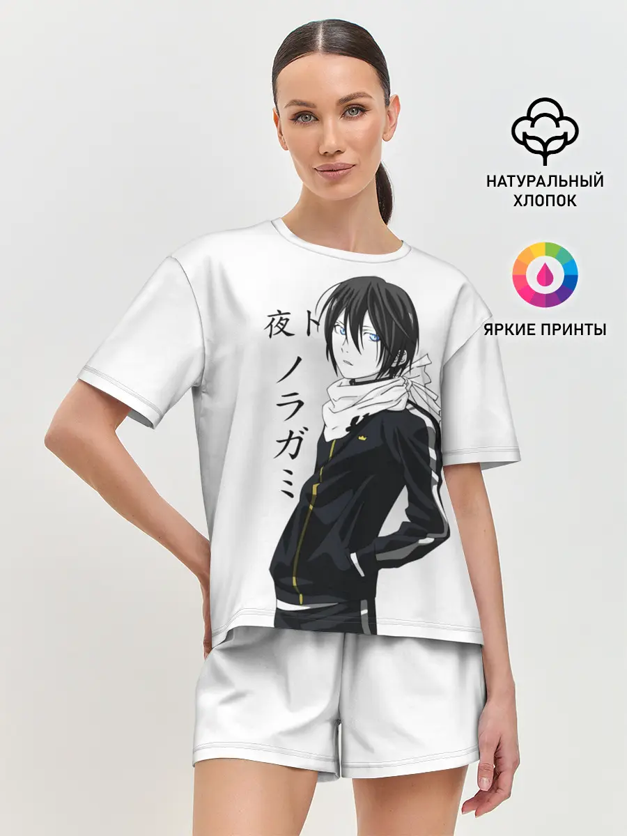 Женская пижама с шортами / ЯБОКУ. Манга