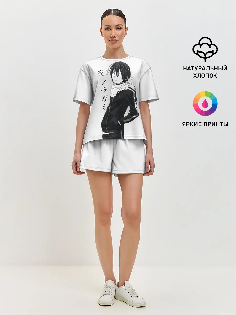 Женская пижама с шортами / ЯБОКУ. Манга