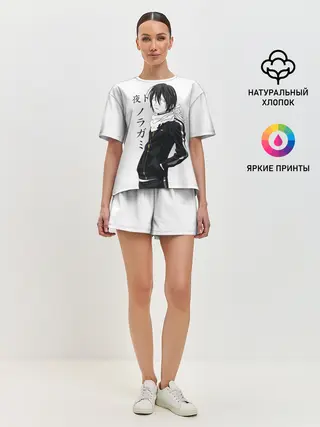 Женская пижама с шортами / ЯБОКУ. Манга