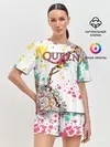 Женская пижама с шортами / Queen