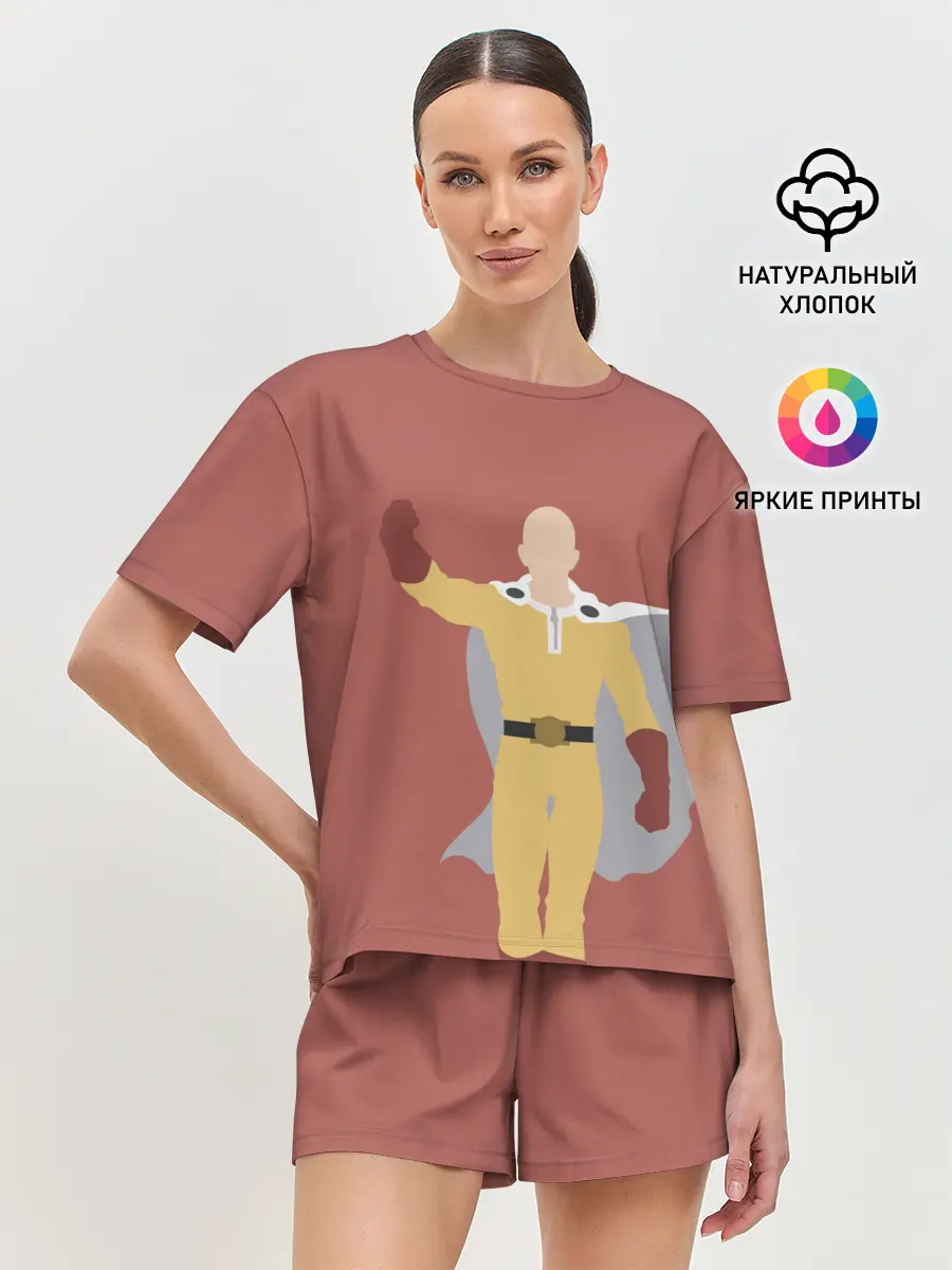 Женская пижама с шортами / Saitama