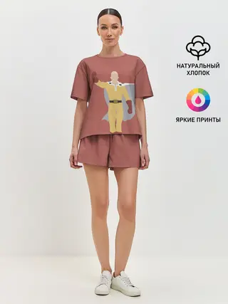 Женская пижама с шортами / Saitama