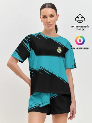 Женская пижама с шортами / REAL MADRID.