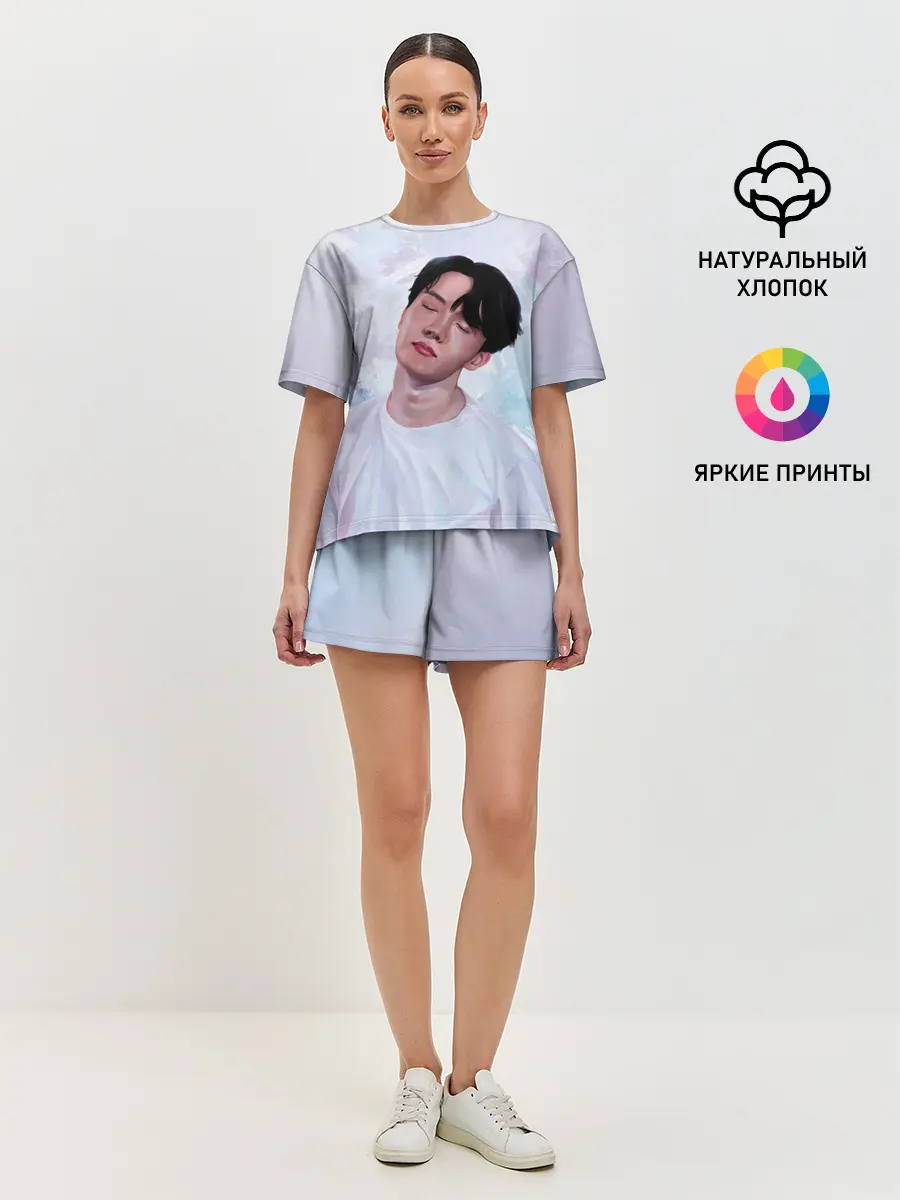 Женская пижама с шортами / BTS