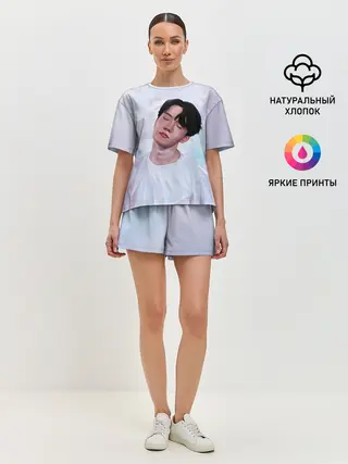 Женская пижама с шортами / BTS