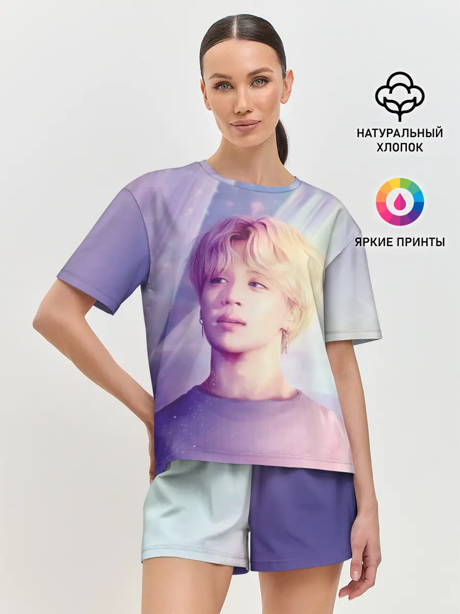 Женская пижама с шортами / BTS