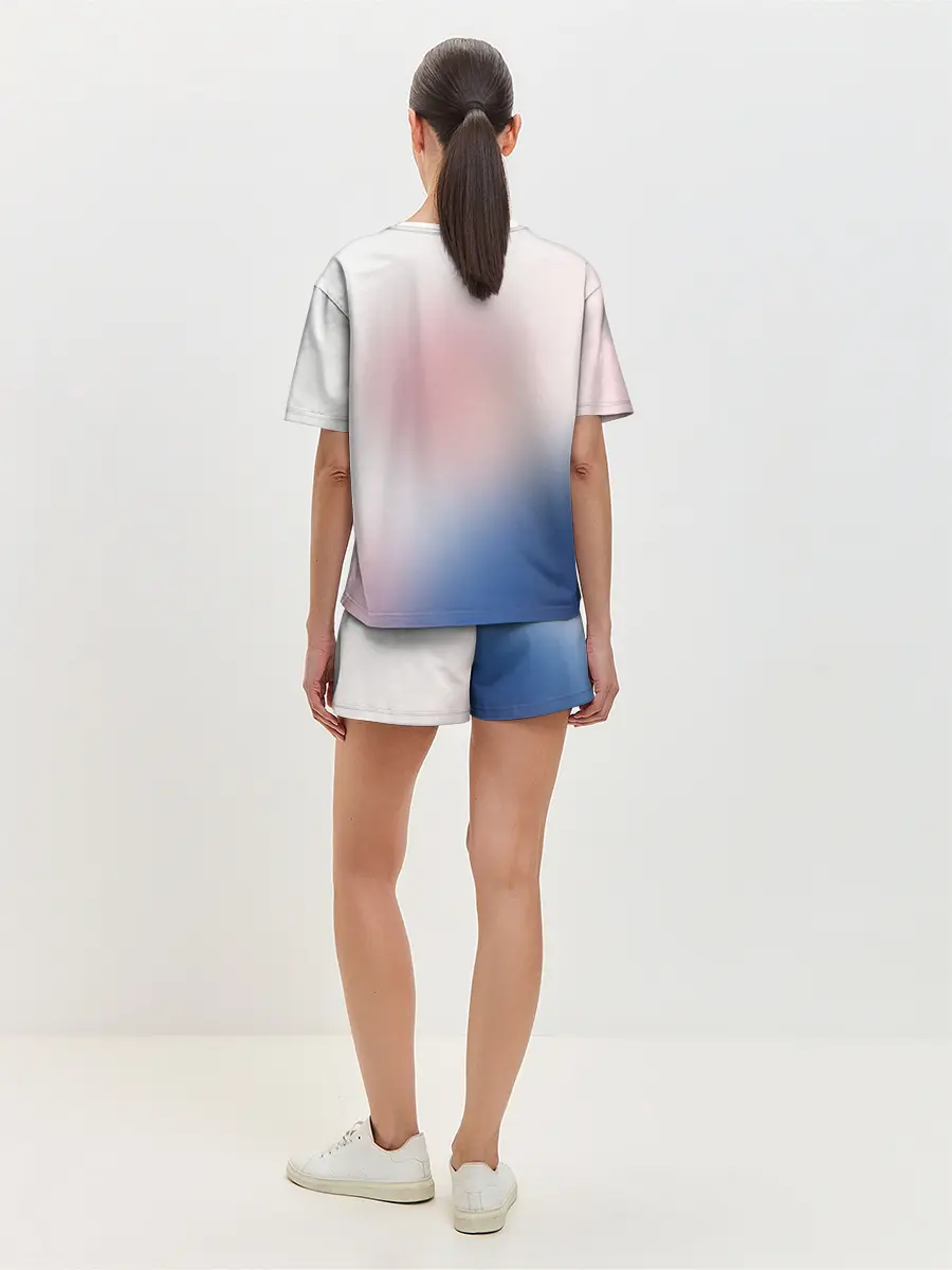 Женская пижама с шортами / Сакура