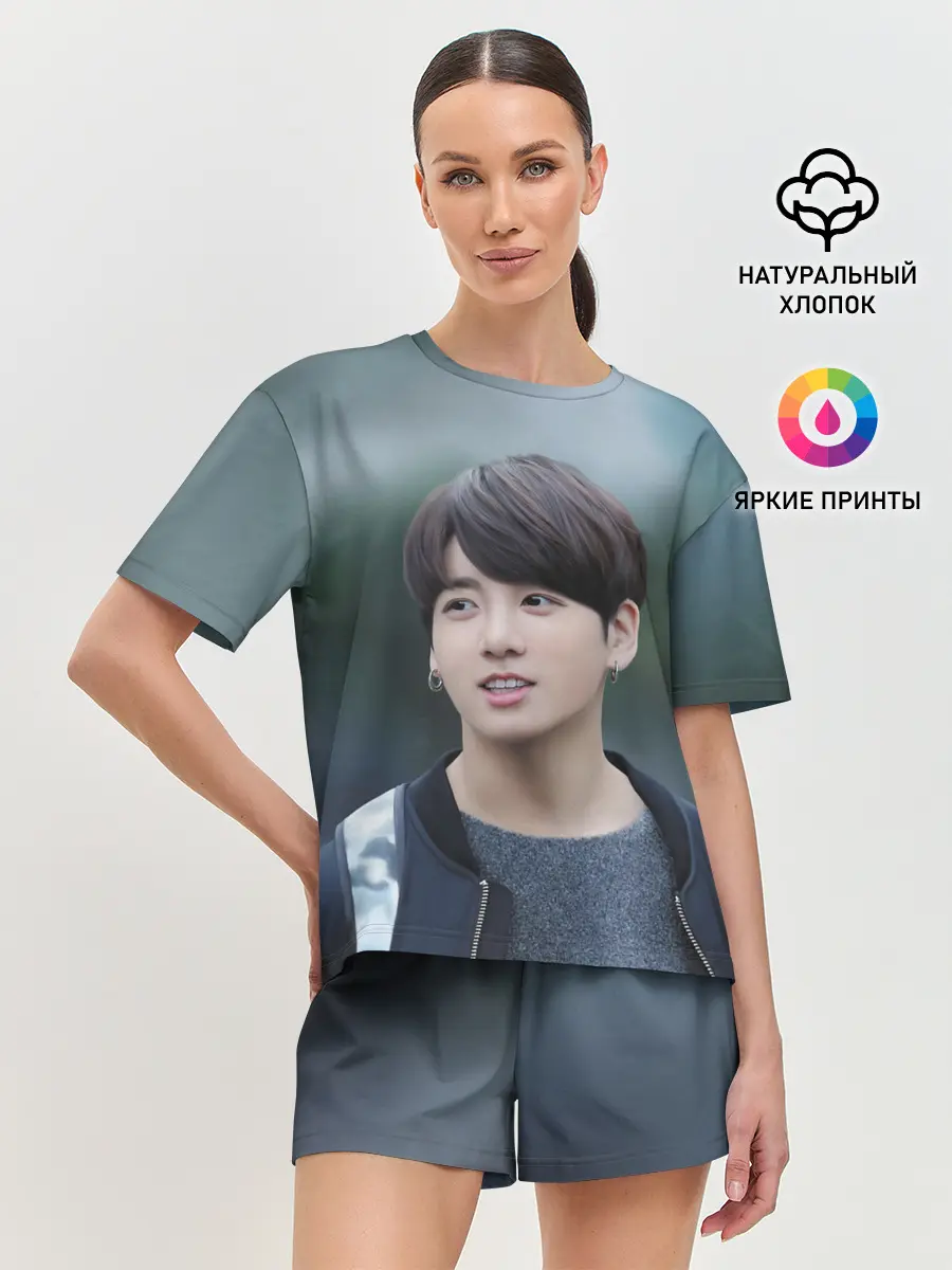 Женская пижама с шортами / Корейский Поп