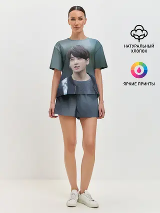 Женская пижама с шортами / Корейский Поп
