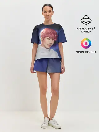 Женская пижама с шортами / Kiss