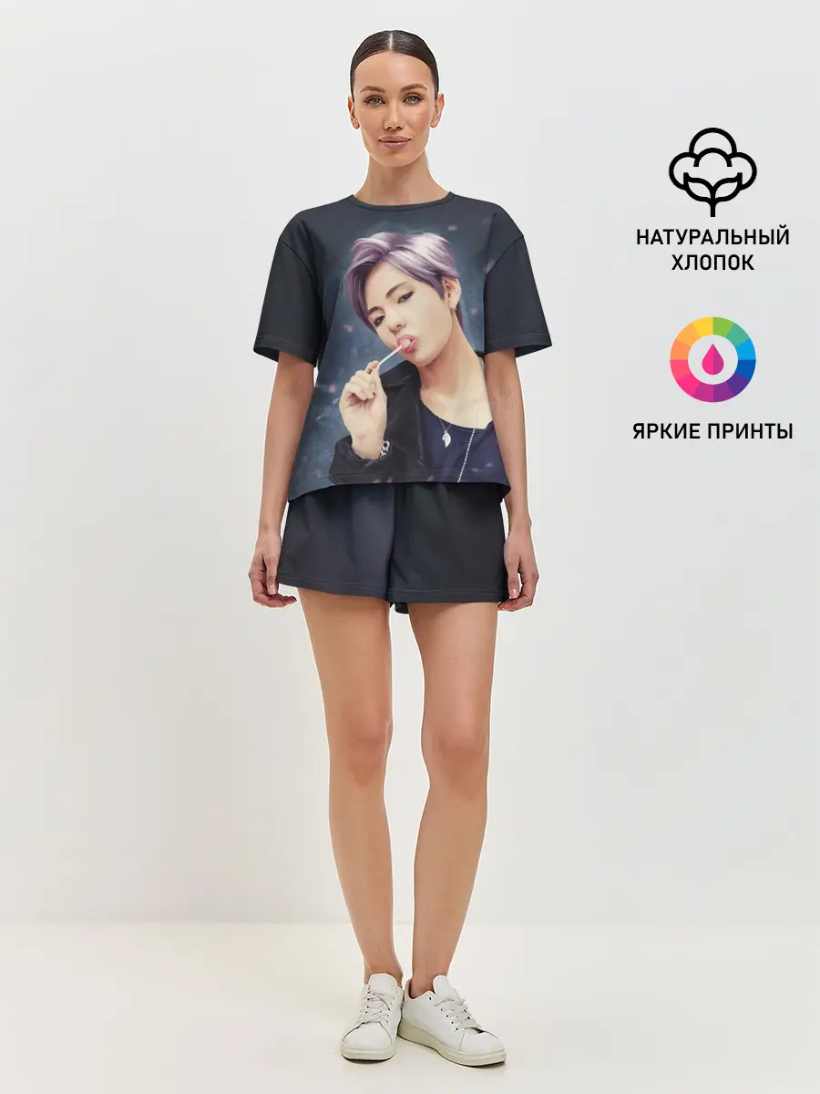 Женская пижама с шортами / Hair
