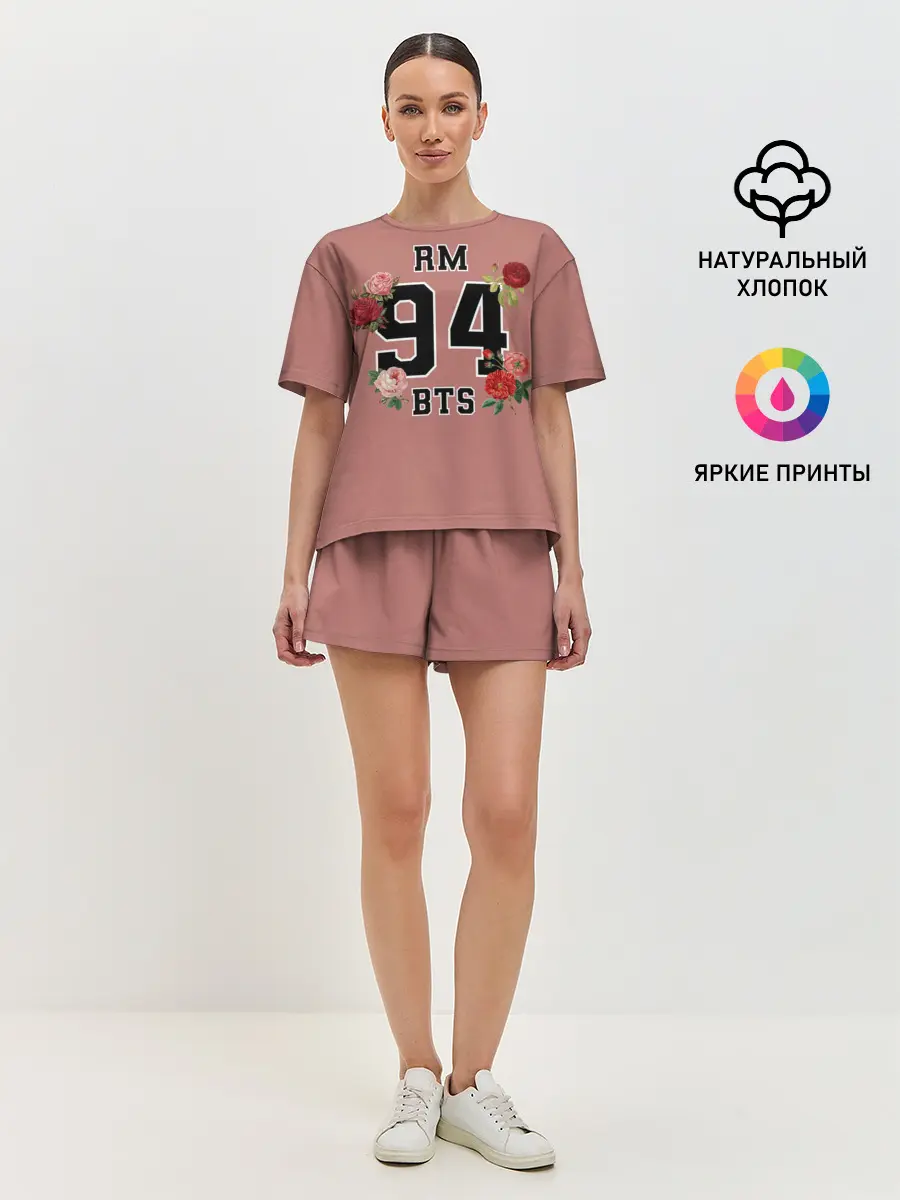 Женская пижама с шортами / RM BTS