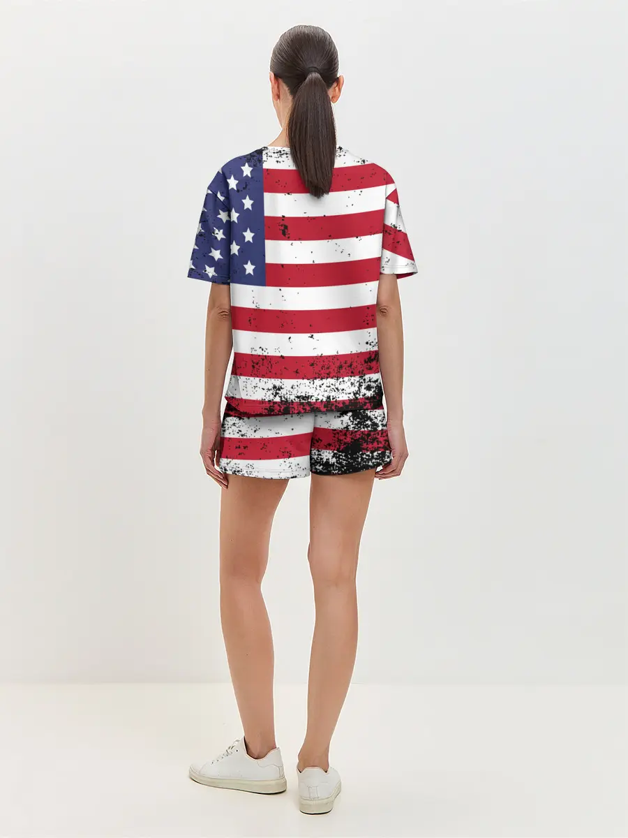Женская пижама с шортами / США