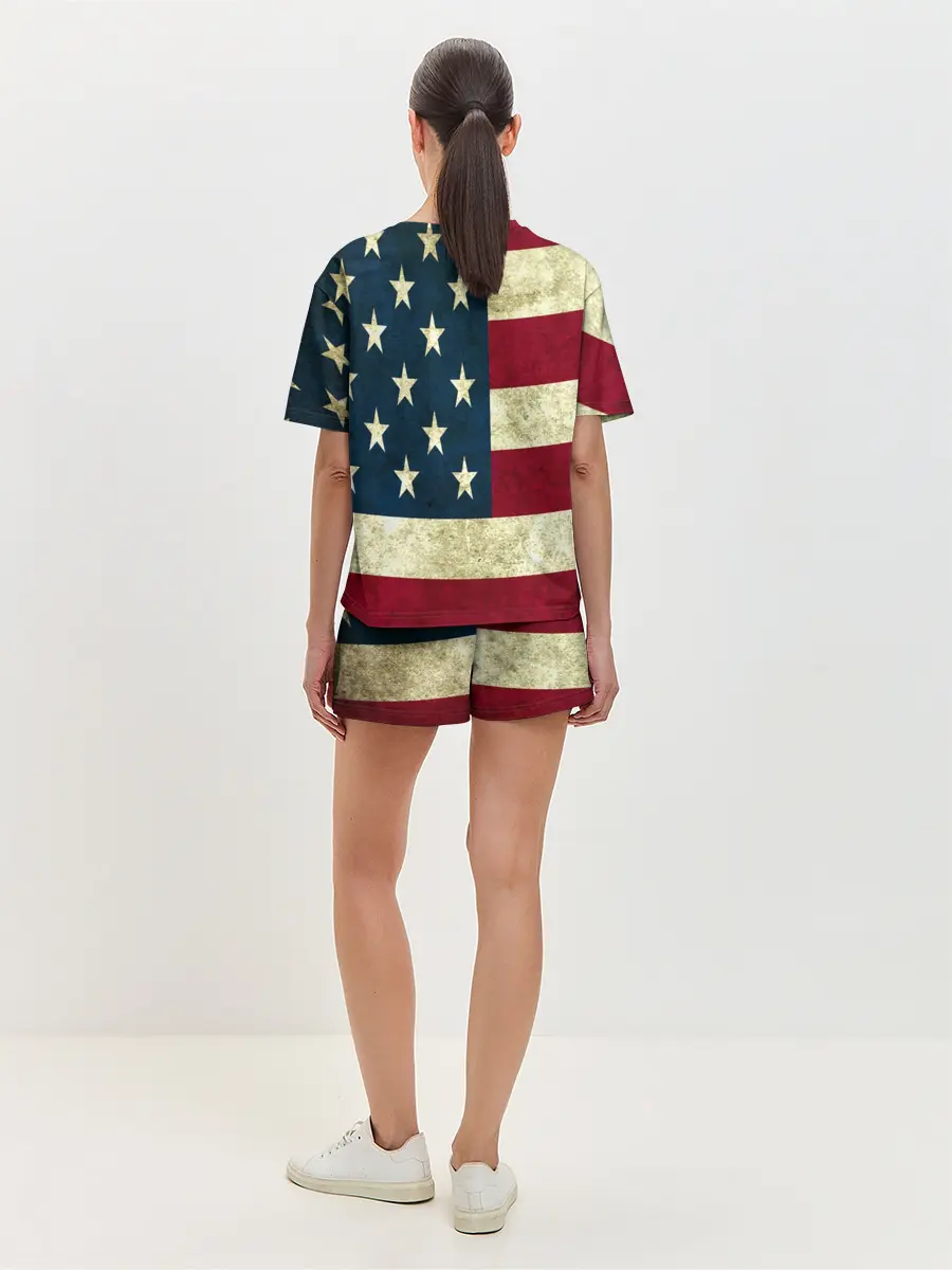 Женская пижама с шортами / usa collection 2019