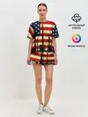 Женская пижама с шортами / USA URBAN
