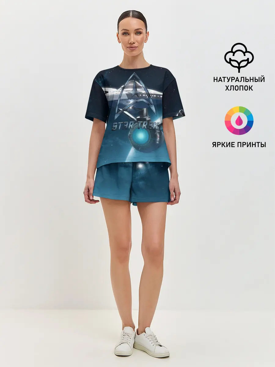 Женская пижама с шортами / Star Trek