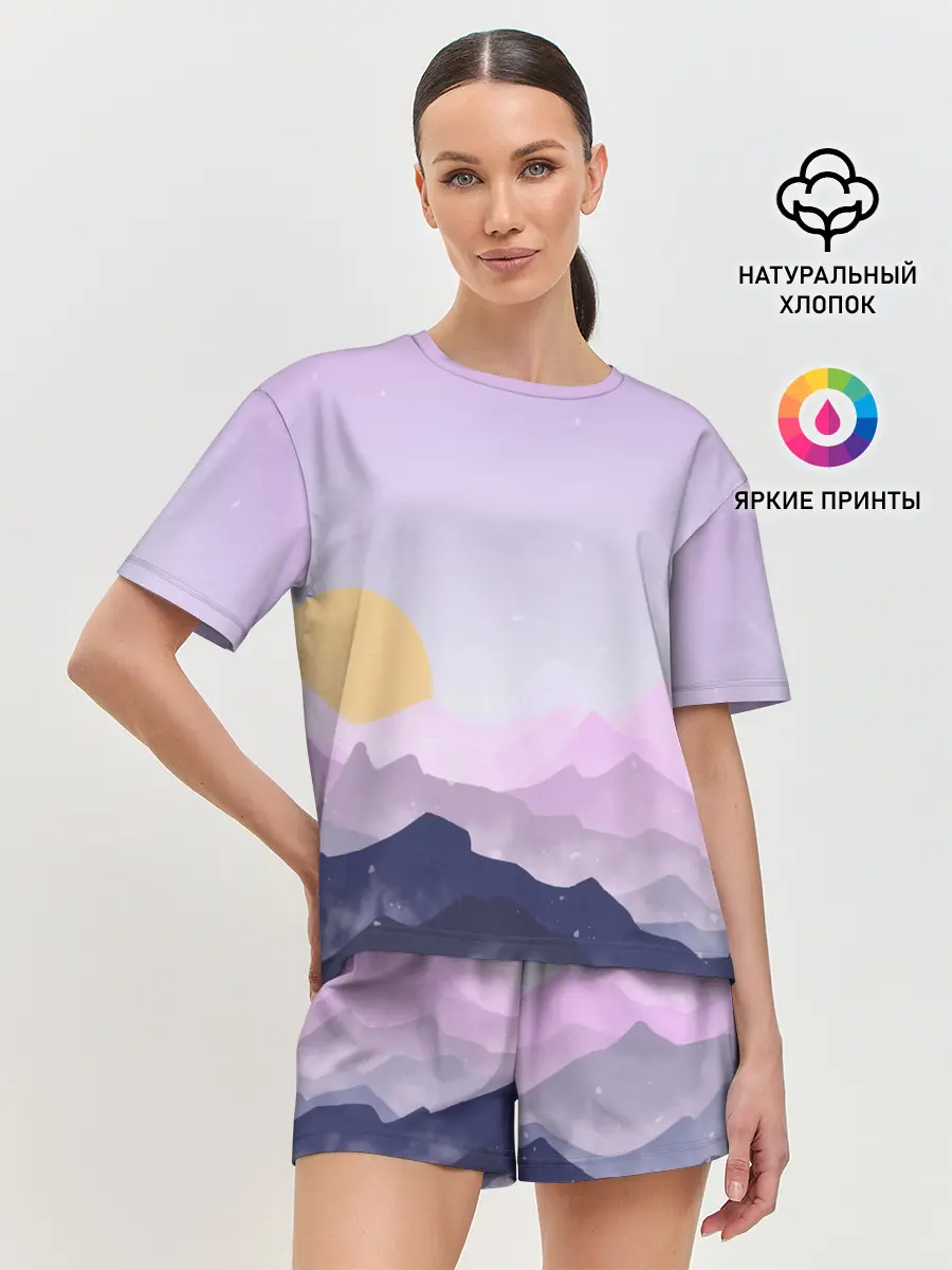 Женская пижама с шортами / Firewatch