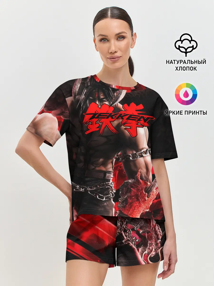 Женская пижама с шортами / Tekken