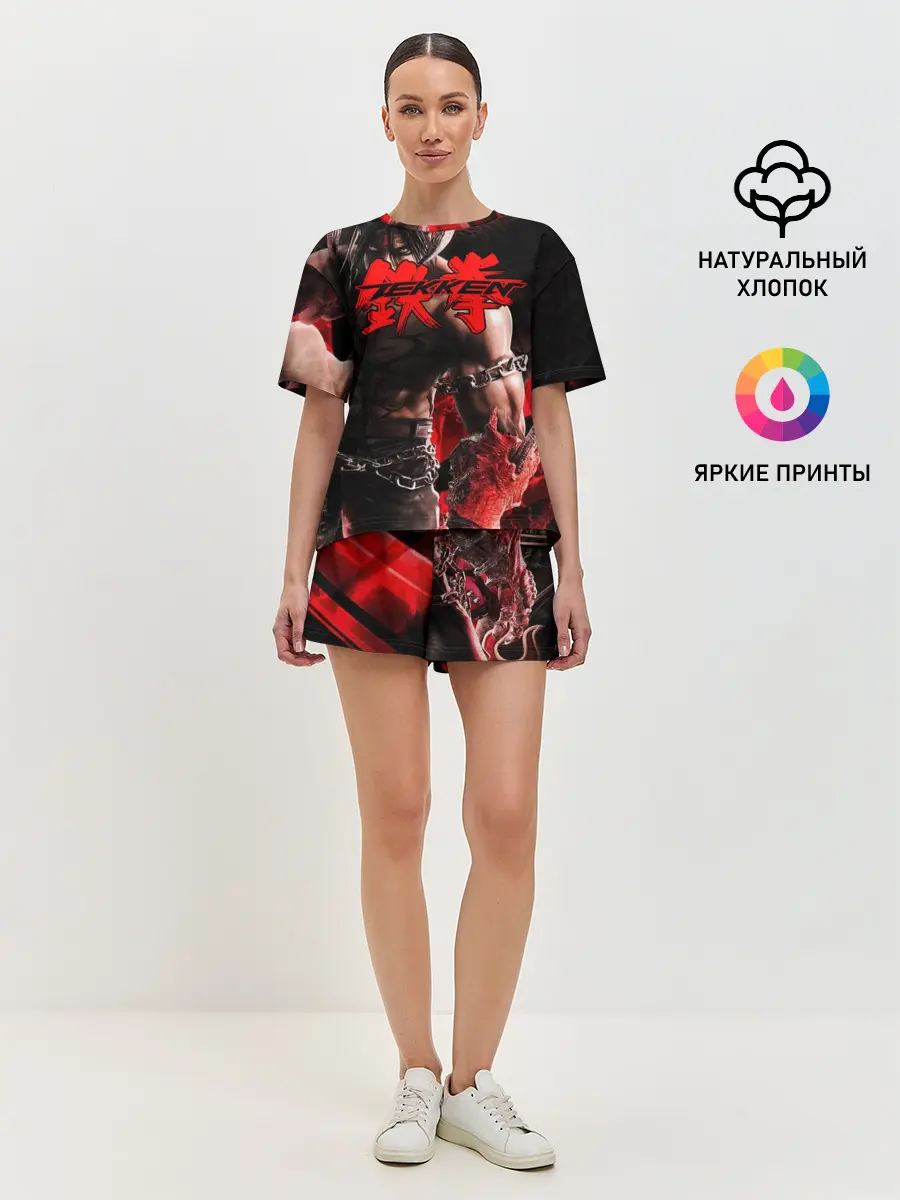 Женская пижама с шортами / Tekken