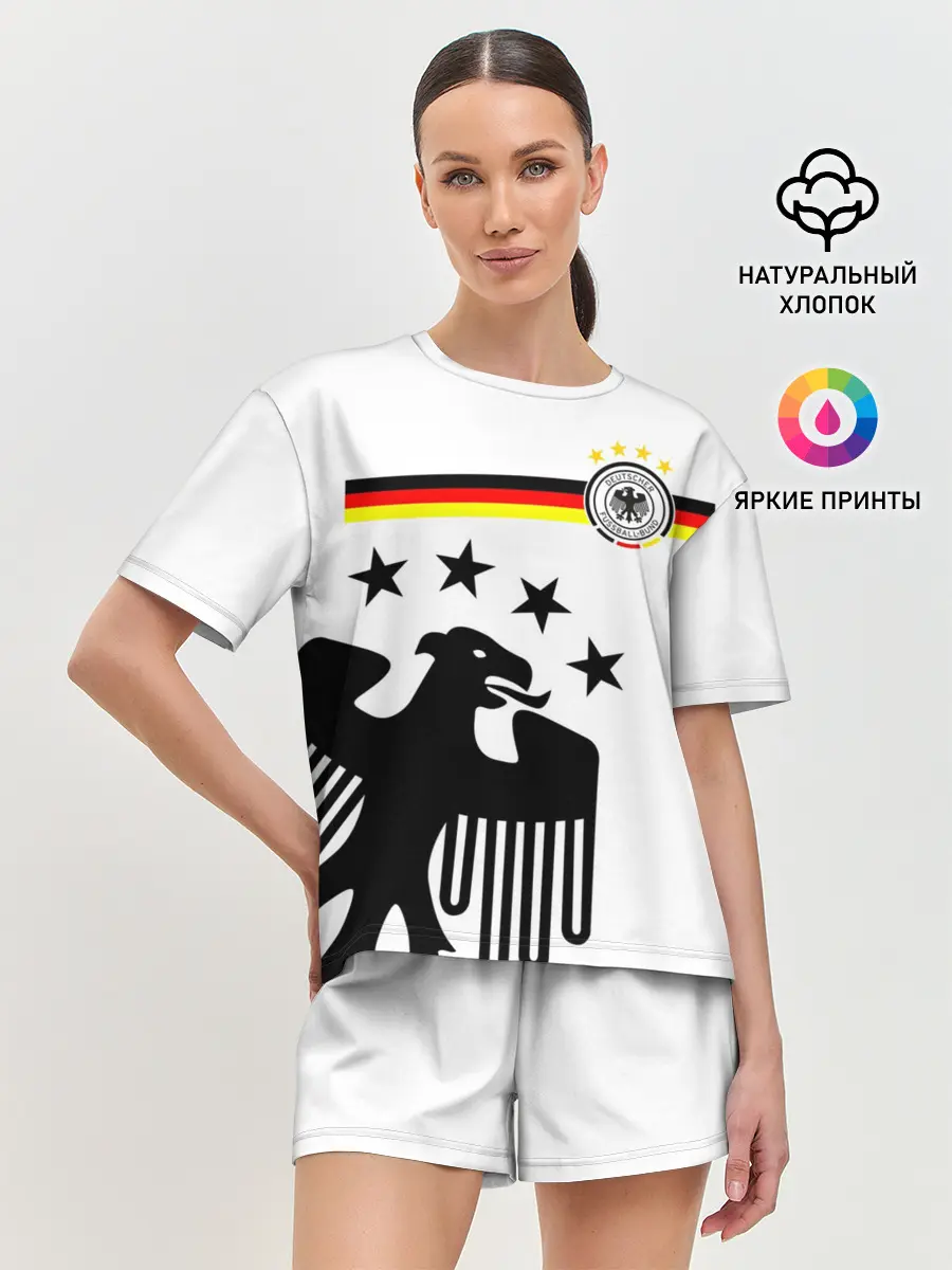 Женская пижама с шортами / Сборная Германии
