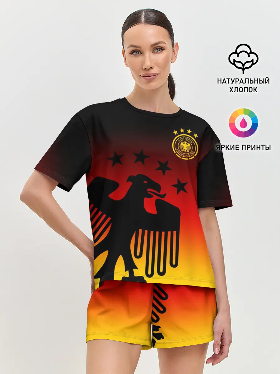 Женская пижама с шортами / Сборная Германии