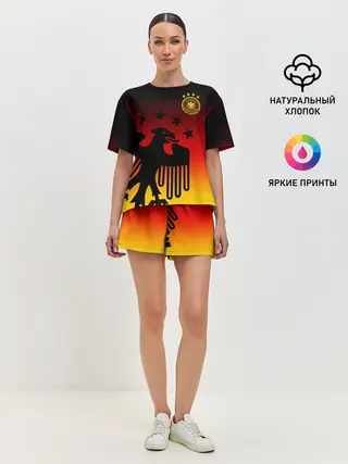 Женская пижама с шортами / Сборная Германии