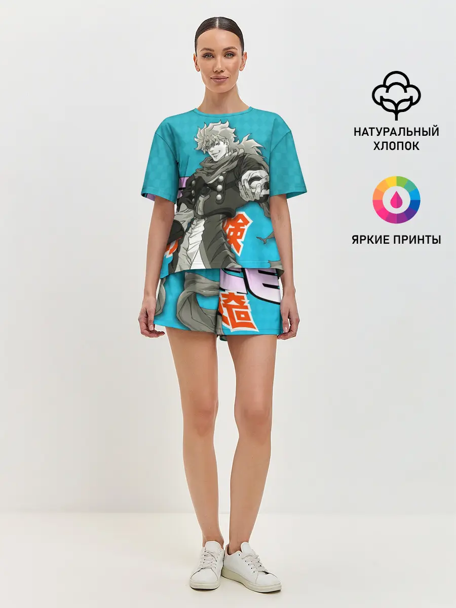 Женская пижама с шортами / Приключения ДжоДжо