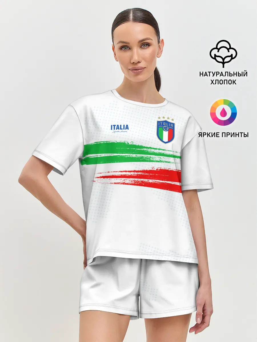 Женская пижама с шортами / Сборная Италии
