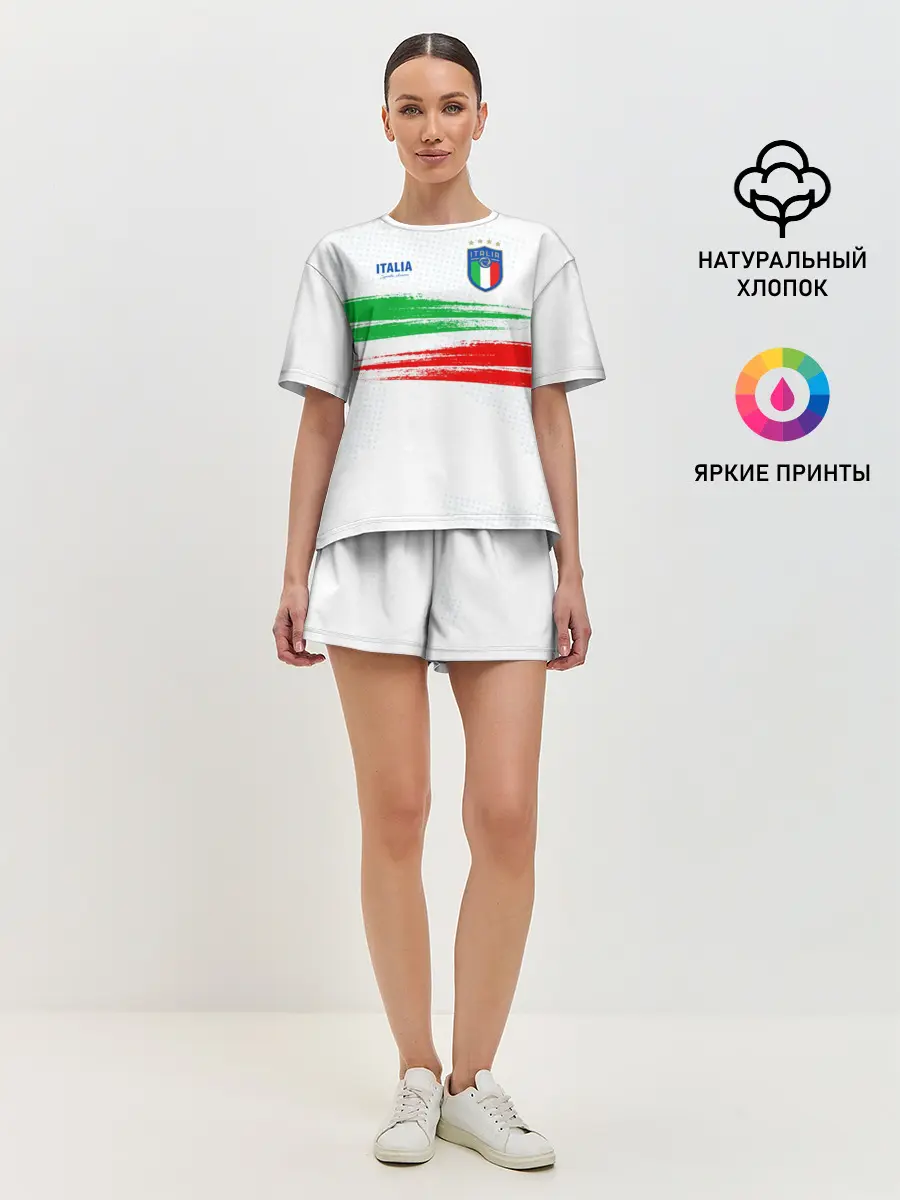 Женская пижама с шортами / Сборная Италии