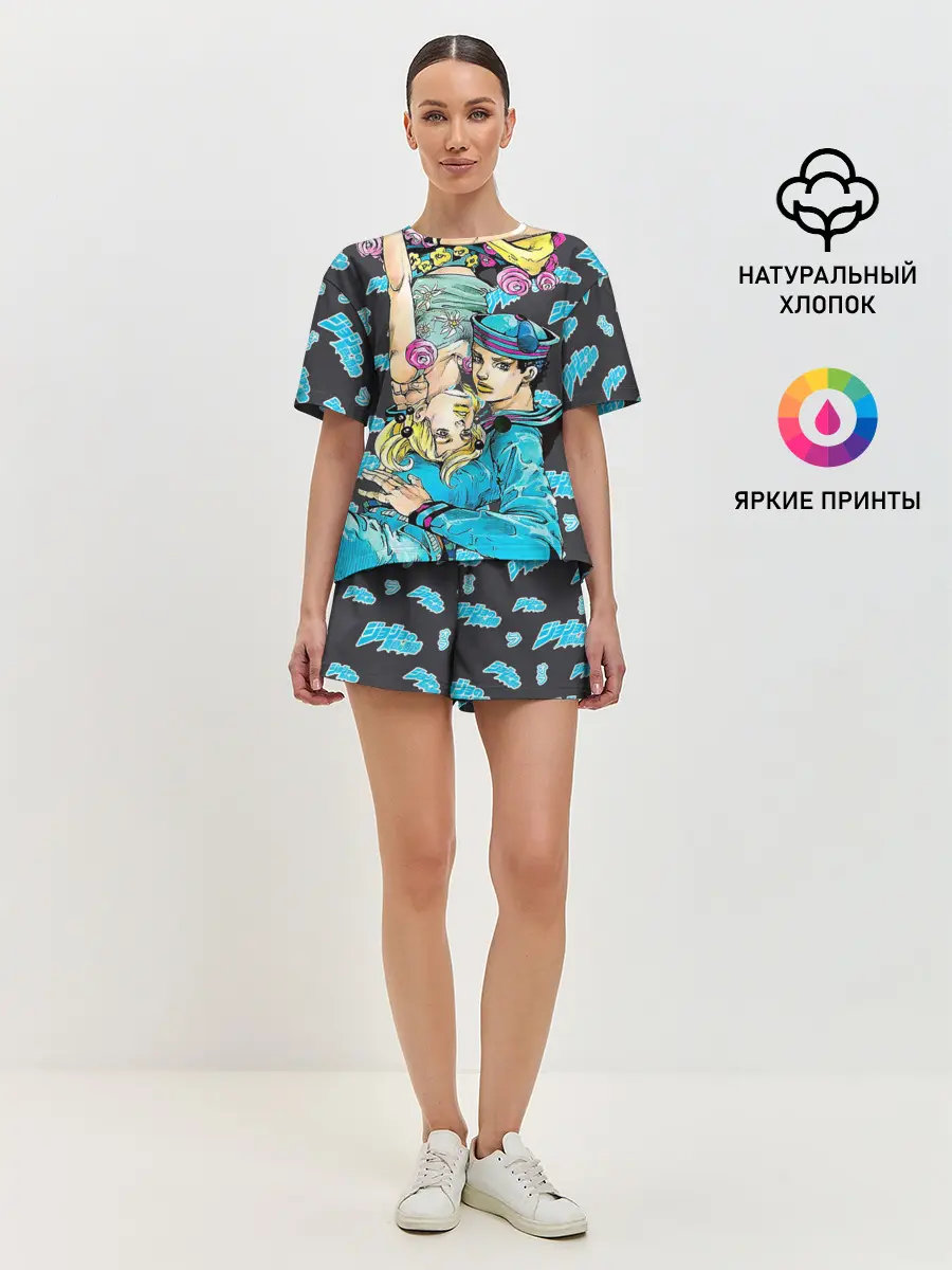 Женская пижама с шортами / JoJo Bizarre Adventure