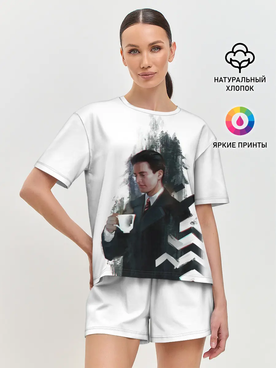 Женская пижама с шортами / Twin Peaks