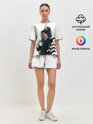 Женская пижама с шортами / Twin Peaks