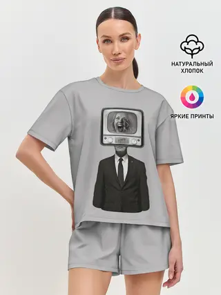 Женская пижама с шортами / Twin Peaks