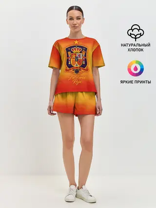 Женская пижама с шортами / Сборная Испании