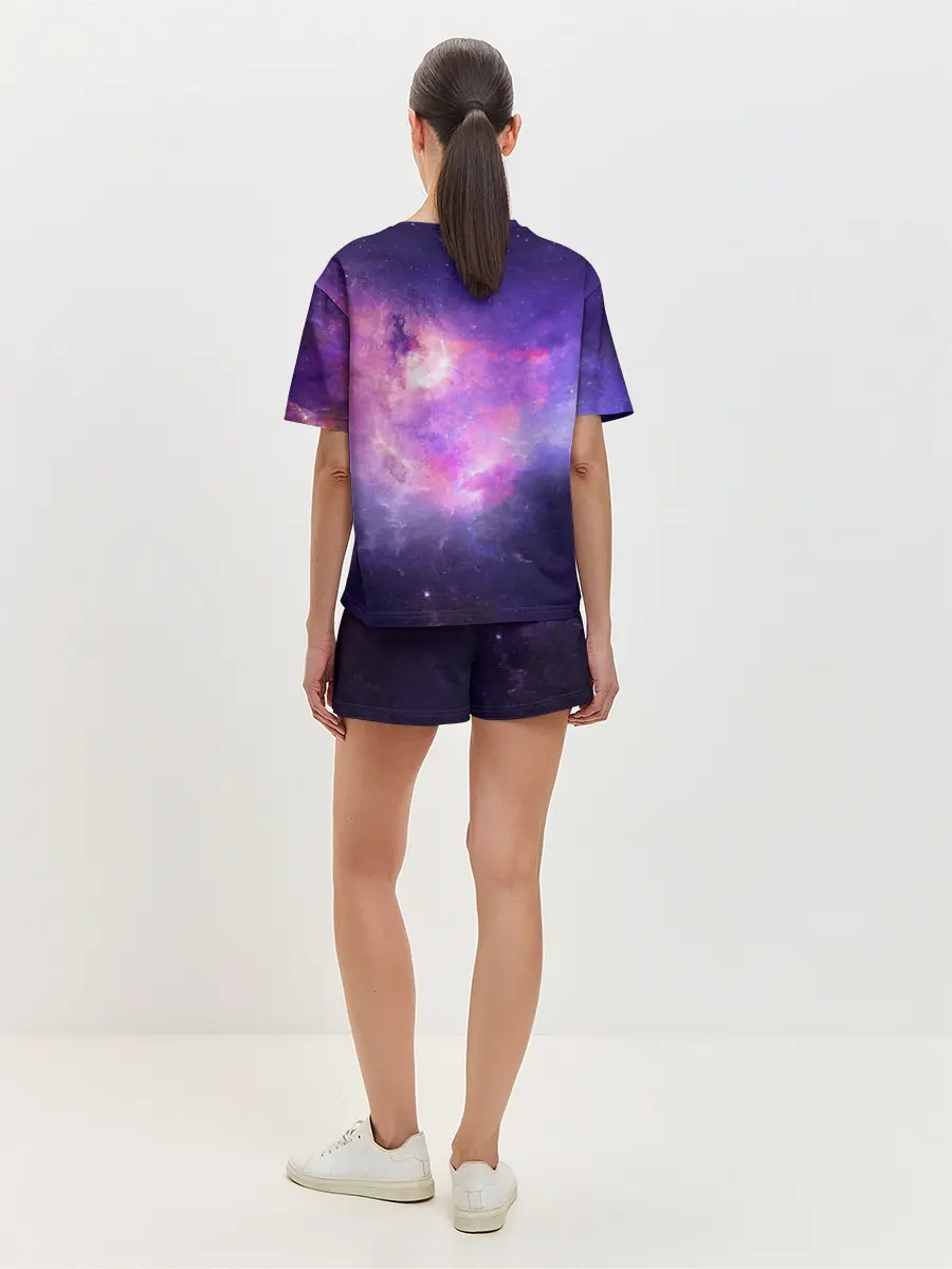 Женская пижама с шортами / Cosmos